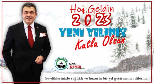 Başkan Faruk Demirden yeni yıl mesajı
