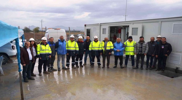 Başkan Kaplan, doğalgaz vanasını açtı