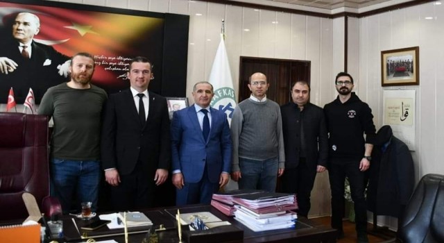 Başkan Ödülden Prof. Dr. Kapuya ziyaret