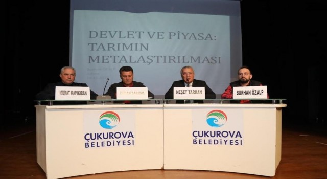 Başkan Tarhan, tarım ve devlet konulu panelde konuştu