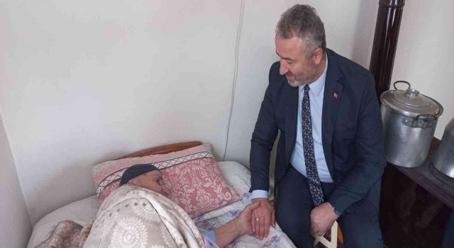 Başkan Topaloğlundan hastalara moral