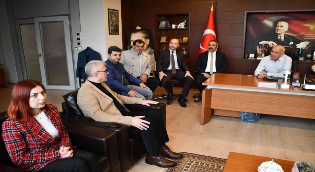 Başkan Tuncel, Söke Ticaret Odasının yeni yönetimi ağırladı