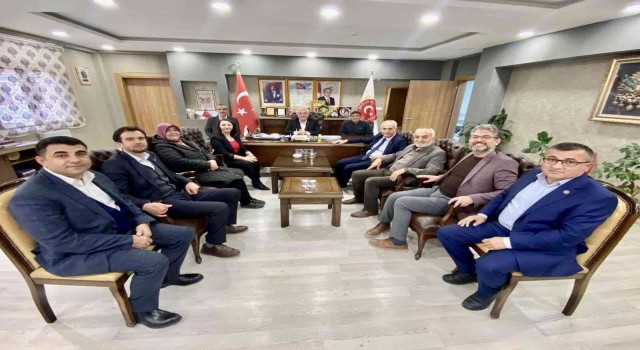 Başkan Yamandan taziye ziyareti
