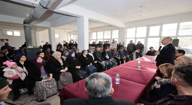 Başkan Zolan Bozkurt ve Çardaktaki yatırımları yerine inceledi