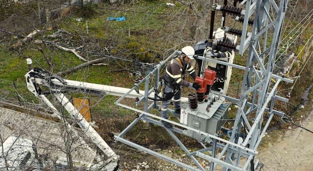 Başkent EDAŞ Kastamonuda kış hazırlıklarını sürdürüyor