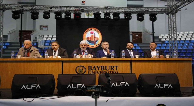 Bayburtta Türkiye Yüzyılı ve Gençlik Paneli düzenlendi