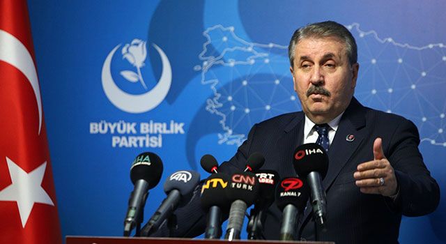 BBP Genel Başkanı Mustafa Destici: “Altılı Masanın içerisinde bir de ikili masa var”