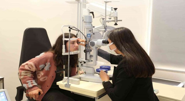 Belediye Sağlık Merkezinden 31 bin 461 kişiye göz sağlığı hizmeti