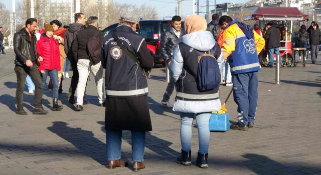 Beyoğlunda yılbaşı öncesi asayiş uygulaması