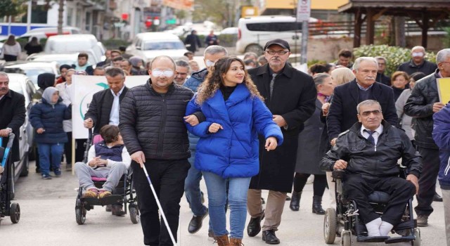 Bilecikte engelsiz yaşam empati yürüyüşü gerçekleştirildi