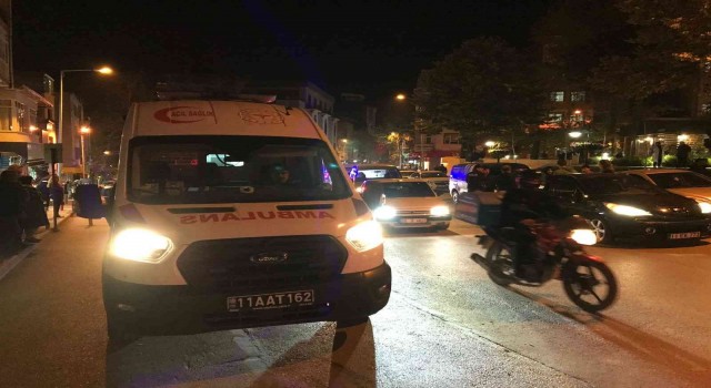 Bilecikte yaşanan görünmez kazada 1 kişi yaralandı