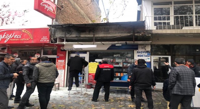 Bingölde korkutan yangın