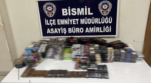 Bismilde huzur uygulaması: Silah ve bandrolsüz tütün ele geçirildi