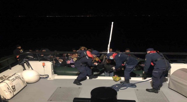 Bodrumda 30 düzensiz göçmen yakalandı