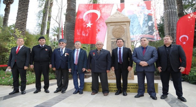 Bodrumda Gaziler Abidesi açıldı