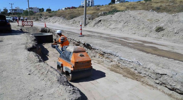 Bodrumda kanalizasyon çalışmalarının yüzde 89u tamamlandı