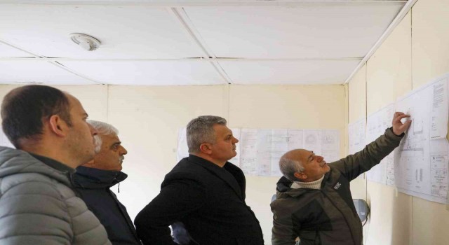 Bölge Müdürü Yavuz; Hınıs Başköy ve Söylemez barajlarında incelemelerde bulundu