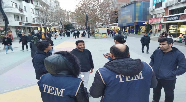 Boluda TEM ekiplerinden yabancı uyruklu şahıslara denetim