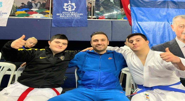 Bolunun ilk para-karate sporcusu bronz madalya kazandı