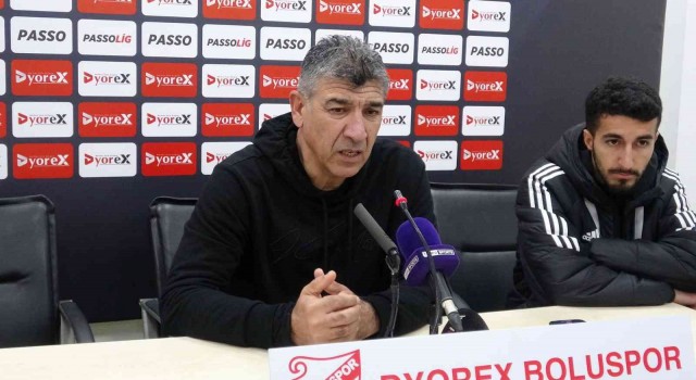 Boluspor-Erzurumspor FK maçının ardından