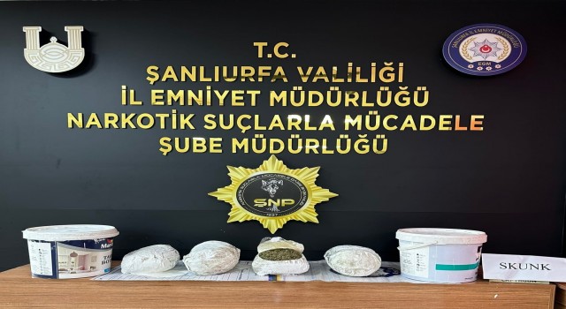Boya kutularında uyuşturucu ticareti