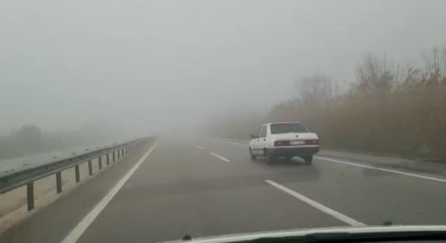 Bursada sis etkili oluyor