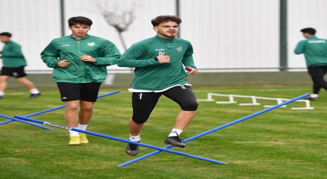Bursasporda Nazilli Belediyespor maçı hazırlıkları devam ediyor