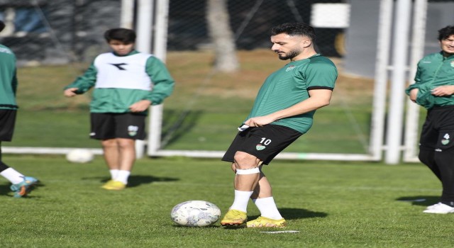 Bursasporda Nazilli Belediyespor maçı hazırlıkları tamamlandı