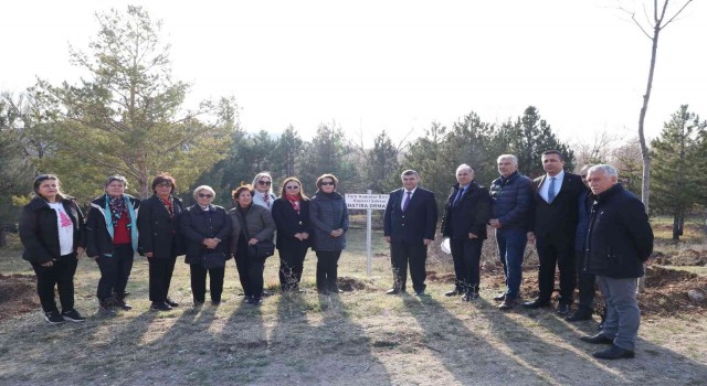 Büyükşehirden anlamlı günde hatıra ormanı