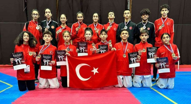 Büyükşehirli sporcular Arnavutluktan boş dönmedi