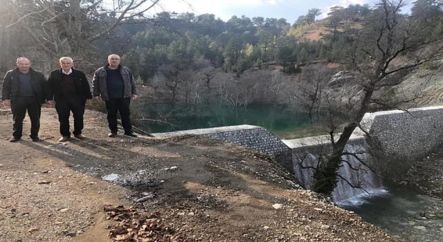 Çamelinde taşkınların önüne geçiliyor