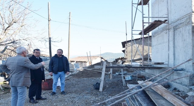 Çan Durali Köyüne içme suyu deposu