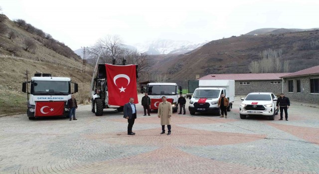 Çatak Belediyesi araç filosunu genişletti