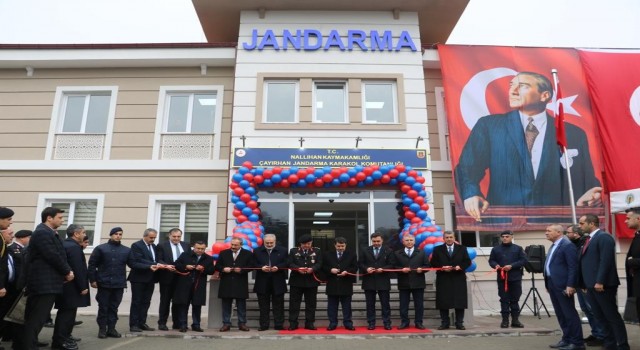 Çayırhan Jandarma Karakol Komutanlığı hizmet binası açıldı