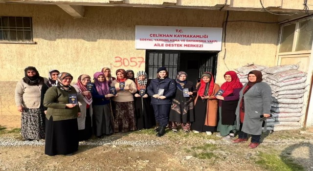 Çelikhanda kadınlara KADESin tanıtımı yapıldı