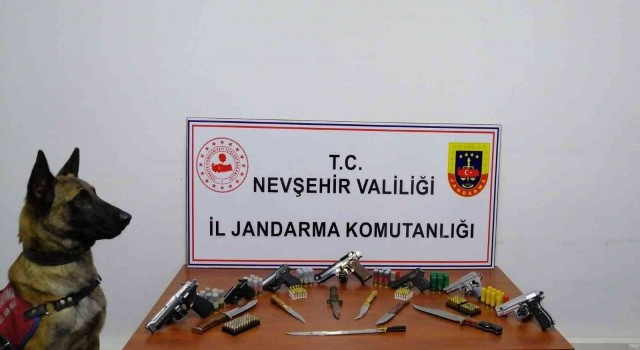 Cephanelik değil, şüpheli şahsın evi