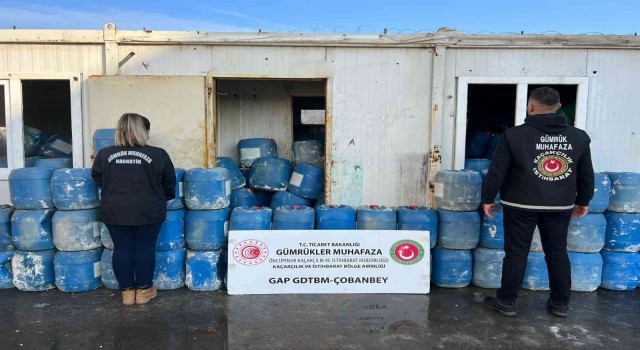 Çobanbey Gümrük Kapısında 53,2 ton sülfürik asit ele geçirildi