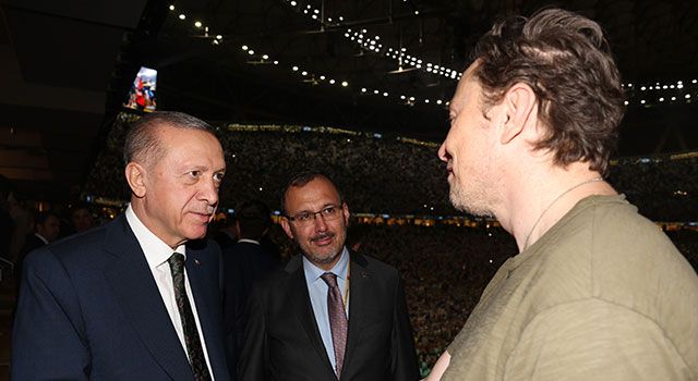 Cumhurbaşkanı Erdoğan, Elon Musk ile bir araya geldi