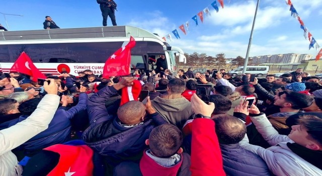 Cumhurbaşkanı Erdoğan Erzurumda