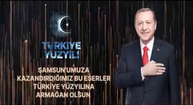 Cumhurbaşkanı Erdoğandan Samsun klibi