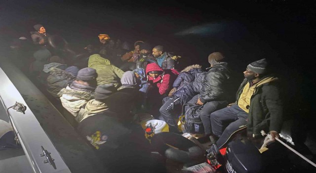 Dalamanda 34 göçmen yakalandı