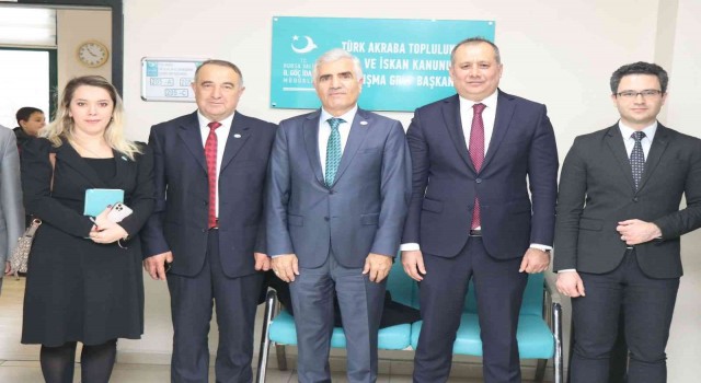 DATÜB heyeti İl Göç İdaresi Müdürü Batuya çalışmalar hakkında bilgi verdi