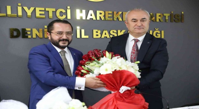 Denizli MHPde bayrak değişimi