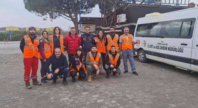 Destek AFAD Gönüllüleri Aydına döndü
