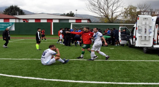 Dili boğazına kaçan sporcuya erken müdahale hayat kurtardı