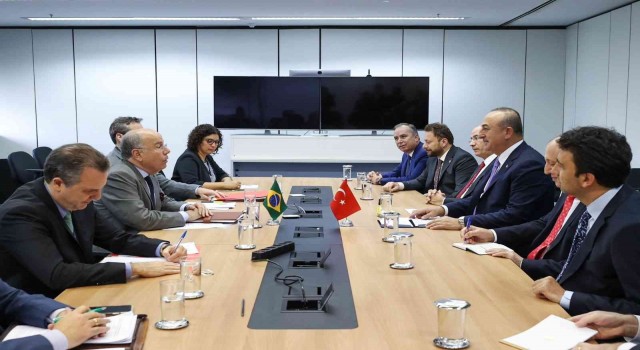Dışişleri Bakanı Çavuşoğlu Brezilyada