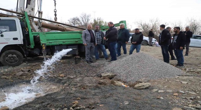 DİSKİnin çalışmalarıyla Erganide su sorunu çözüme kavuştu