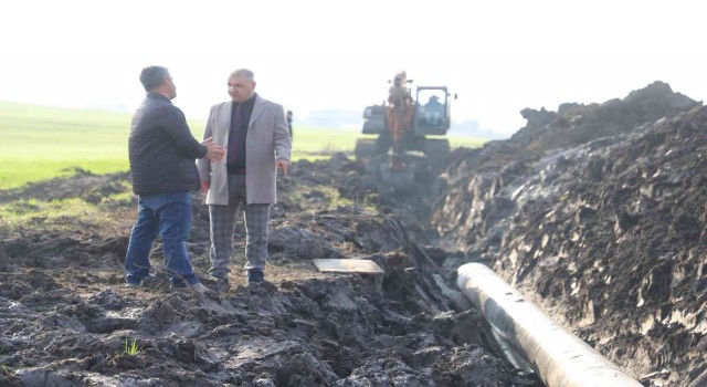 Diyarbakırın 3 ilçesini besleyen su boruları yenilendi