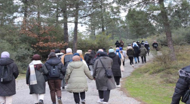 Doğa ve spor birleşti, yüzler güldü