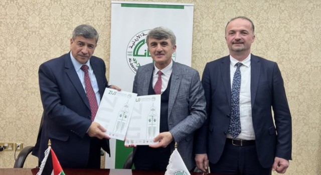 DPÜden Ürdün ve Filistinden 5 üniversiteyle iş birliği anlaşması